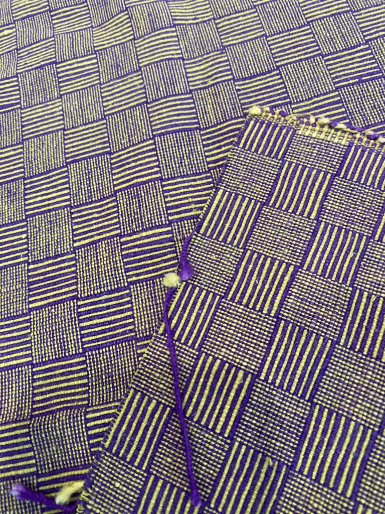 Textile fragment – cotton, Image 1++